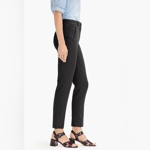 J. Crew High-rise Cameron pant in four-season stretch, black, size 16